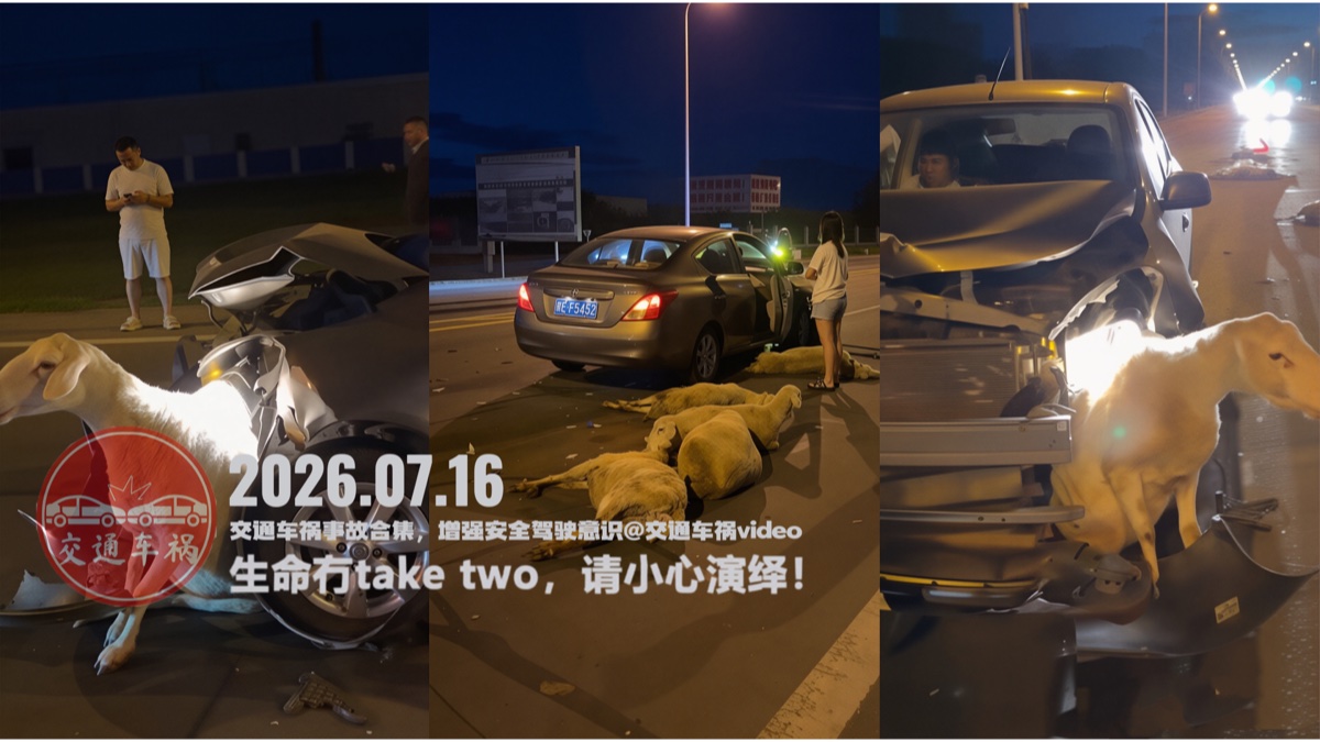 交通事故20260716:交通车祸实例,提高安全驾驶意识